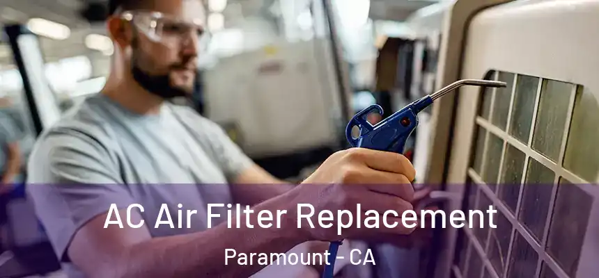 AC Air Filter Replacement Paramount - CA