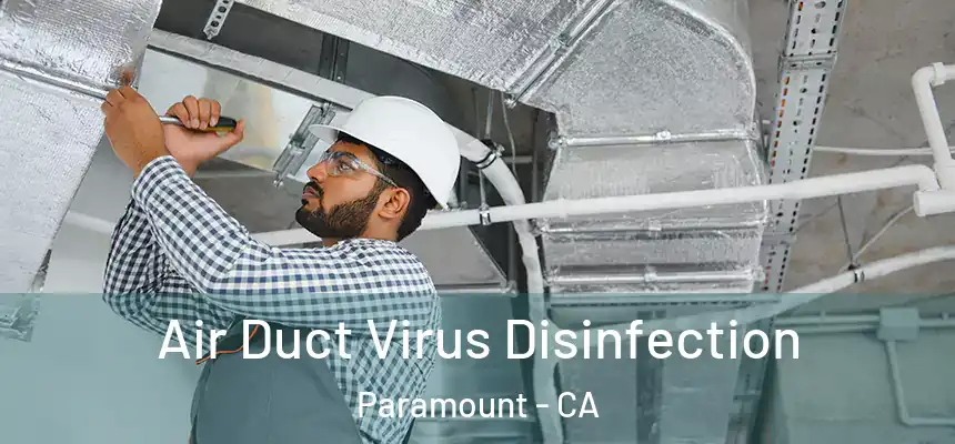 Air Duct Virus Disinfection Paramount - CA